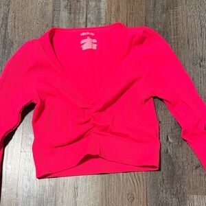 Wild Fable Hot Pink Crop Top